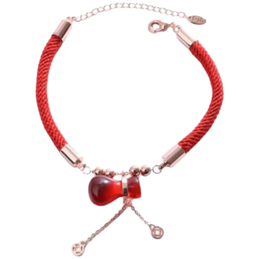 Lucky Red Money Bag Bracelet